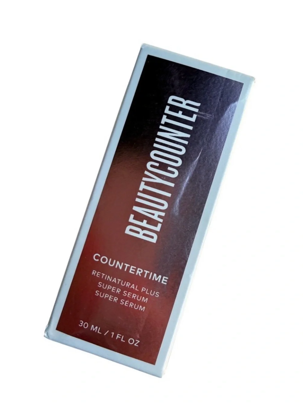 beautycounter Rose Gold and Gold Countertime Serum Bottle